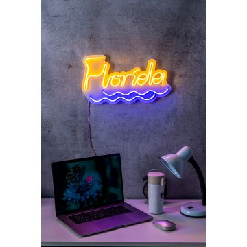 Neonlichter Florida - Serie Wallity - Gelb/Blau