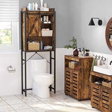 COBADO Badezimmer Oragniser Rack über der Toilette, Waschmaschinen-kompatibel