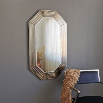 Locelso-Spiegel | 60x100 cm | Wandhalterung | Bronze