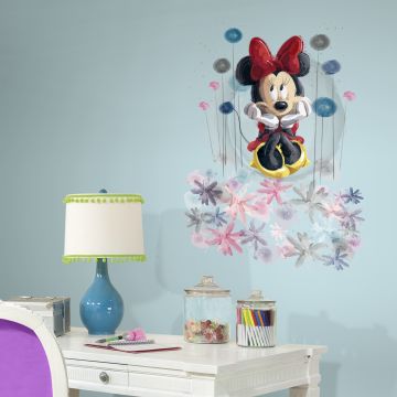 RoomMates Wandtattoo - Minnie Maus Floral Graphic