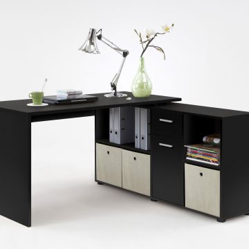 Schreibtisch Lex - schwarz