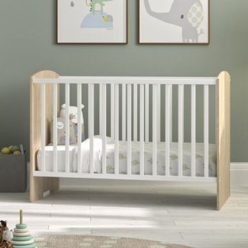 Kinderbett Zouma | 60 x 120 cm | Design Blonde Oak