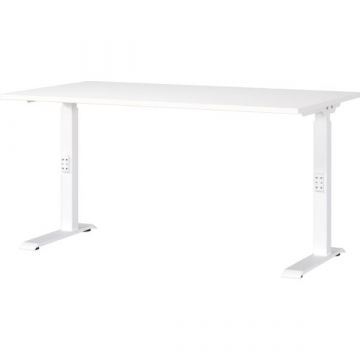 Schreibtisch Hermoso | 140 x 80 x 91 cm | Weiß