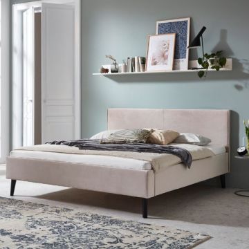 Doppelbett Leira | 180 x 200 cm | Design Beige