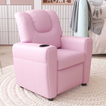 Relaxstuhl für Kinder Rex - rosa