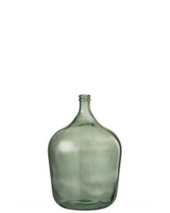Vase karaffe glas grün large