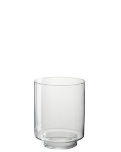 Windlicht laura glas transparent small
