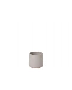 Blumentopf rund keramik grau extra small