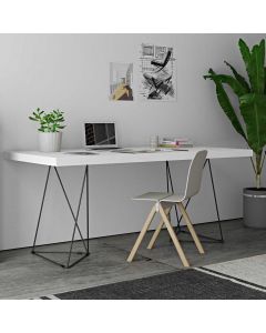 Tisch / Schreibtisch Multis - weiß/schwarz