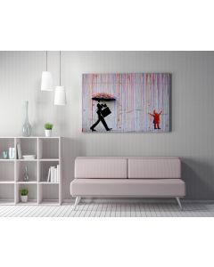 Barnes Dekoratives Leinwandgemälde | 50x70 cm | Multicolor