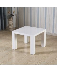 Quadratischer Tisch Kera 60x60cm - weiß